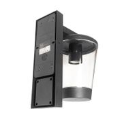 Vonkajšia-nástenná-lampa-čierna-IP44-s-pohybovým-senzorom---Joren
