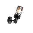 Moderná-vonkajšia-nástenná-lampa-čierna-IP44---Gleam