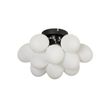 Art-deco-plafondlamp-zwart-met-opaal-glas-3-lichts---Uvas