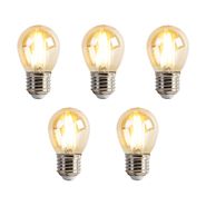 Set-od-5-E27-prigušivih-LED-sijalica-P45-Goldline-3.5W-330lm-2100K