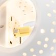 Moderne-wandlamp-wit-gips-bol-met-lichteffect---Blur