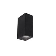 Smart-vegglampe-sort-laget-av-plast-inkl.-2-Wifi-GU10---Baleno
