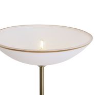 Klassieke-vloerlamp-brons-met-opaal-glas---Katarina