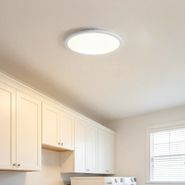 Pannello-LED-Smart-bianco-40-cm-con-LED-Dim-to-Warm-con-telecomando---Knob