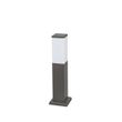 Llambë-moderne-me-shtylla-të-jashtme-Gri-e-errët-me-Opal-45-cm-IP44---Malios