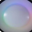 Plafonnier-noir-avec-LED-RGBW-dimmable-et-télécommande---Arco