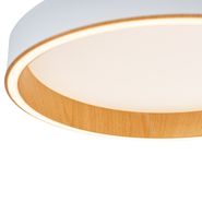 Dizajnerska-plafonska-lampa-bijela-sa-drvetom-40cm-uklj.-LED-prekidač-sa-3-načina-rada---Ingo