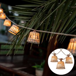 Moderní venkovní světelný řetěz 8m vč. LED 10 světel - Aurora