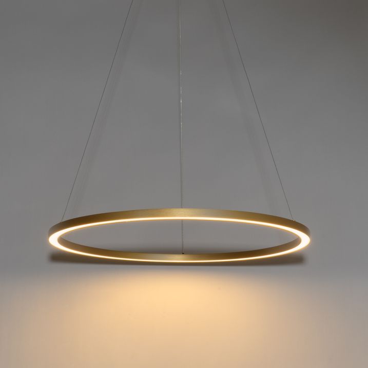 Kultainen riippuvalaisin 80 cm sis. LED 3-vaiheinen himmennin - Girello