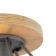 Smart-taklampe-mørk-grå-med-tre-inkl.-WiFi-E27---Arthur