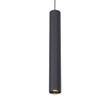 Railsysteem-met-6-spots-en-2-hanglampen-zwart-1-fase---Magnetic-Samson-Cassie