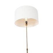 Állólámpa-állítható-bronz-árnyékolóval-fehér-50-cm---Parte