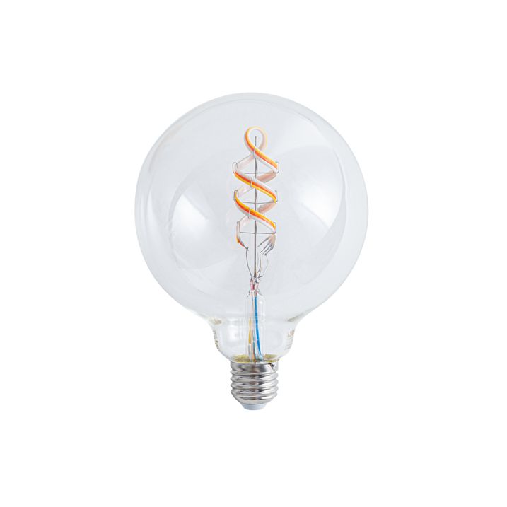 Pametne E27 prigušne LED sijalice G125 svetle RGBW 4W 250lm 2700K