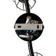 Faretto-da-soffitto-moderno-nero-145-cm-6-luci---Botu