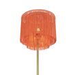 Oriental-gulvlampe-gull-rosa-skjerm-med-frynser---Franxa