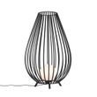 Set-van-vloerlampen-zwart-met-opaal-110-cm-en-70-cm---Angela