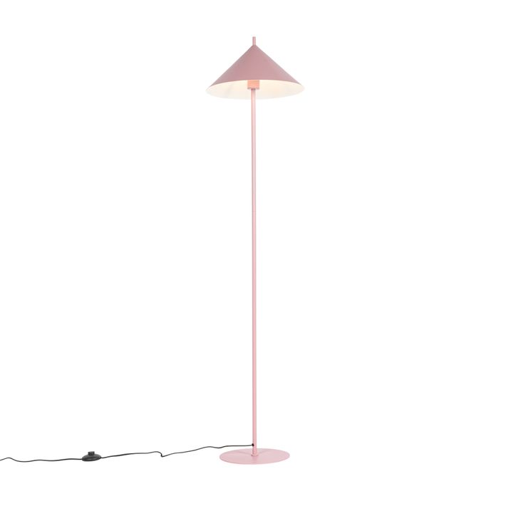 Design-Stehleuchte rosa - Triangolo