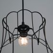 Lampă-suspendată-retro-neagră-35-cm---Granny-Frame
