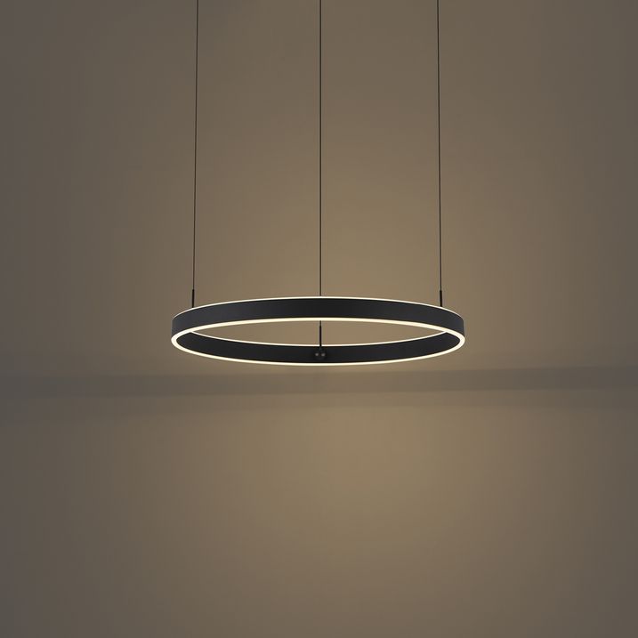 Design-riippuvalaisin musta 3-vaihe himmennettävä - Titmus