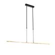 Suspension-noire-avec-or-avec-LED-dimmable---Bold