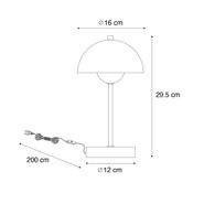Retro-tafellamp-mushroom-donkerbrons---Magnax-Mini