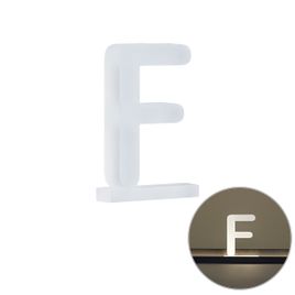 Plastové písmeno F pro nástěnné svítidlo Letterbox