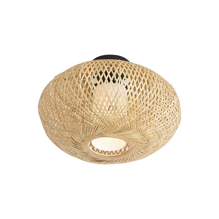 Japandi stropné svietidlo bambusové 42cm IP44 - Moana