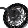 Stojaca-podlahová-ventilácia-čierna-vrátane-LED-stmievateľná-2-svetlo---Dores