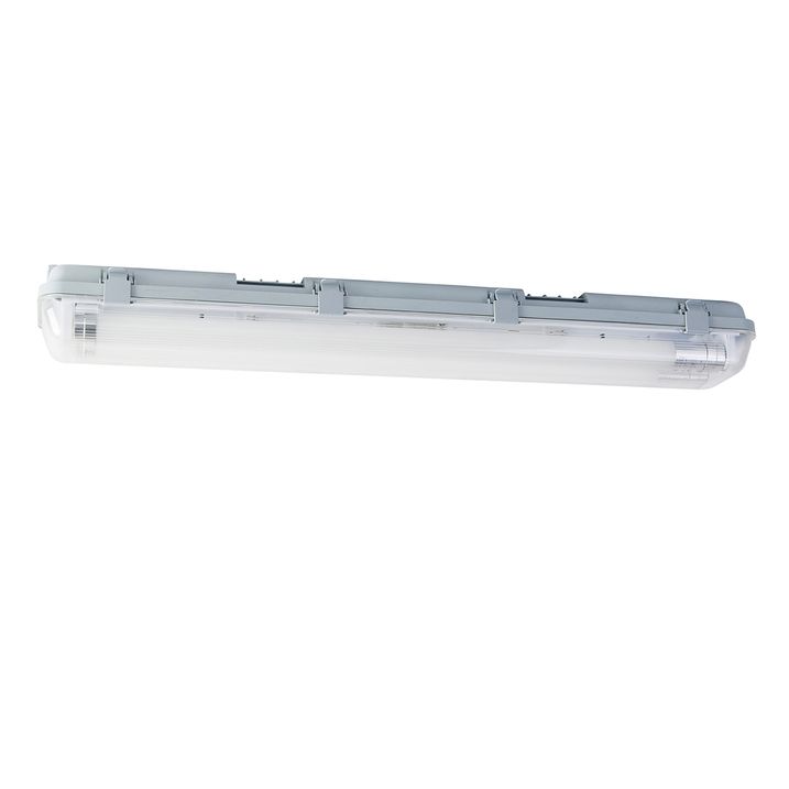 Applique TL grise avec LED 15W 2250 lm 4000K IP65 - Base