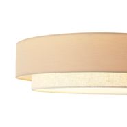 Plafonieră-modernă-bej-50cm-3-lumini---Drum-Duo