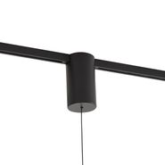 Lámpara-colgante-negra-moderna-para-sistema-de-riel-monofásico-Easylift---Slimline-Tira