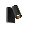 Lampada-da-parete-smart-nera-regolabile-con-interruttore-e-Wifi-GU10-50mm---Jeana-Luxe