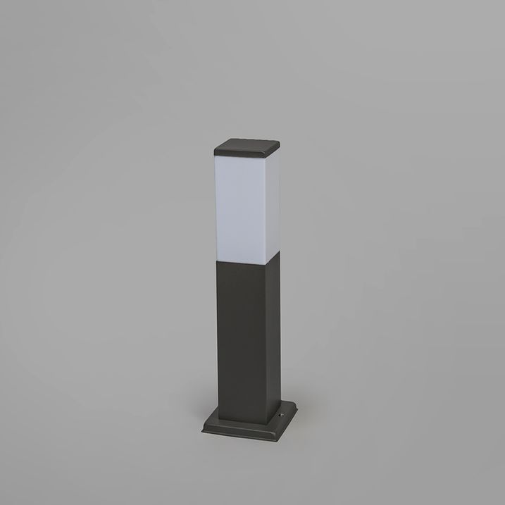 Pametna zunanja svetilka temno siva 45 cm, vključno z WiFi P45 - Malios