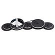 Modern-Wall-Lamp-Black-incl.-LED-3-Step-Dimmable-5-Lights---Sunrise