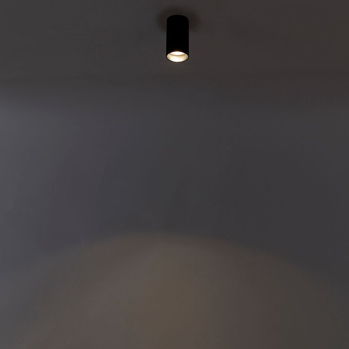 Spot moderne intelligent noir avec WiFi GU10 - Tuba