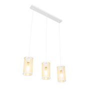 Orijentalna-viseća-lampa-bela-sa-ratanom-3-svetla-pravougaona---Akira