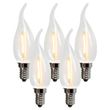 Set-mit-5-E14-LED-Filament-Kerzenlampen-BXS35-1W-100LM-2200K