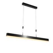 Lampada-a-sospensione-regolabile-nera-con-LED-dimmerabile---Lamba