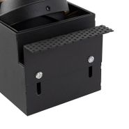 Infälld-spotlight-svart-GU10-AR70-trimless-2-ljus---Oneon