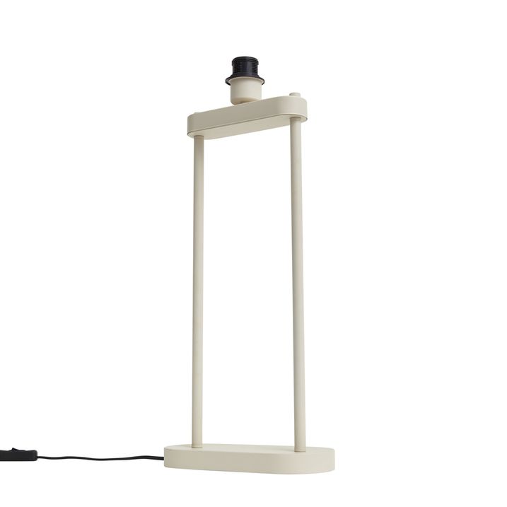 Moderne tafellamp beige - Thijmen