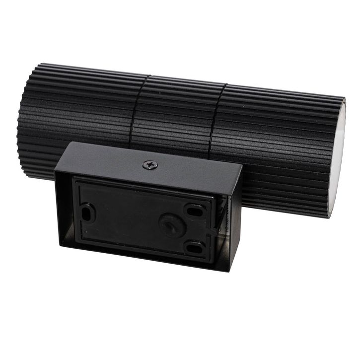 Industrial outdoor wall lamp black 2-light IP44 - Vigo