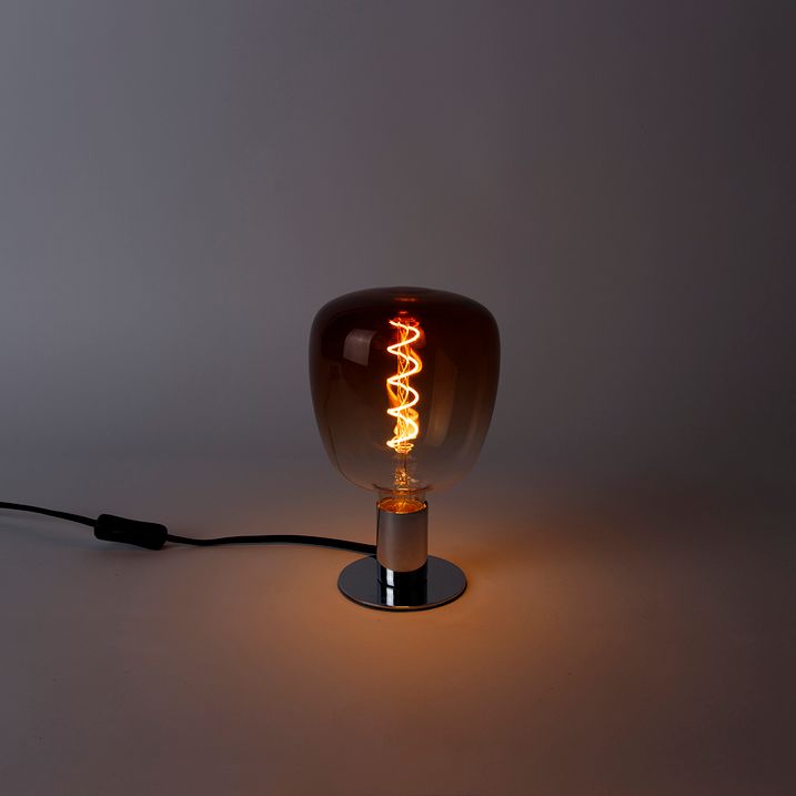 E27 Stmívatelná LED žárovka DECO 5W 130lm 1800K 14 cm