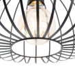 Smart-Ceiling-Light-Black-39-cm-Incl.-Wifi-G95---Johanna