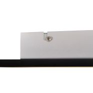 Plafoniera-moderna-nera-con-LED-integrato-40-cm---Liv
