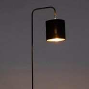 Inteligentná-stojaca-lampa-čierna-vrátane-WiFi-žiarovky-A60---Lofty