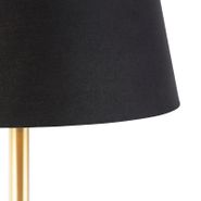 Klassieke-tafellamp-messing-met-zwarte-kap-32-cm---Simplo