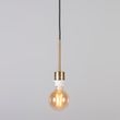 Suspension-moderne-en-bronze-avec-abat-jour-45-cm-blanc---Combi-1
