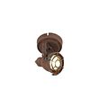 Faretto-Smart-marrone-ruggine-con-WiFi-GU10---Sorra