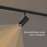 Moderni-sistem-šinske-rasvjete-crni-sa-3-reflektora-uklj.-LED-1-fazni---Iconic-Zoom
