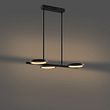 Modern-pendellampa-svart-inkl-LED-3-stegs-dimbar-3-ljus---Vivé